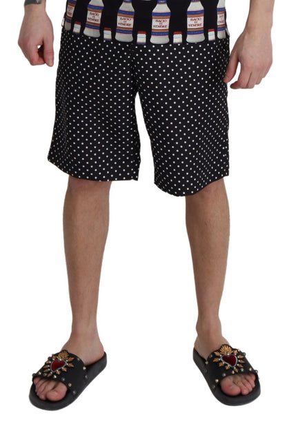 Boxer de bain Dolce &amp; Gabbana à pois élégants