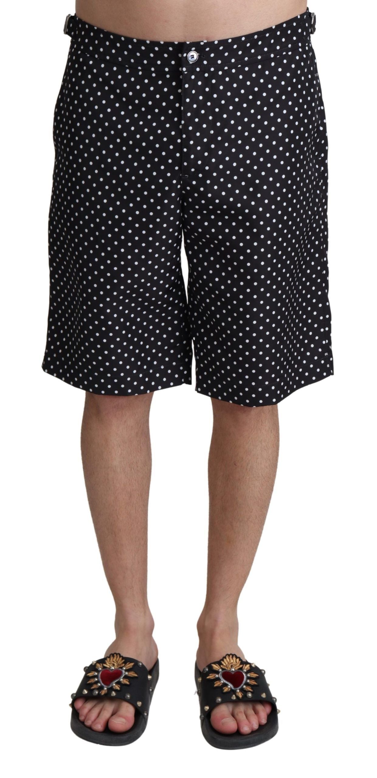 Boxer de bain Dolce &amp; Gabbana à pois élégants
