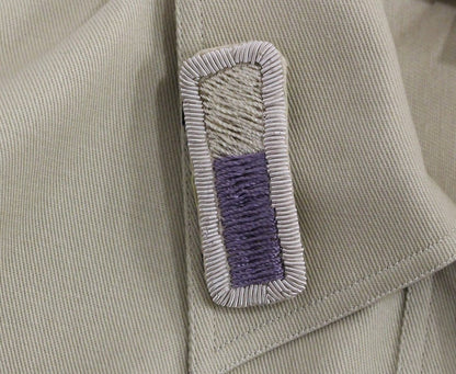 Débardeur sans manches en coton beige avec broches Andrea Incontri