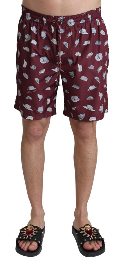 Dolce &amp; Gabbana - Élégant short de plage marron