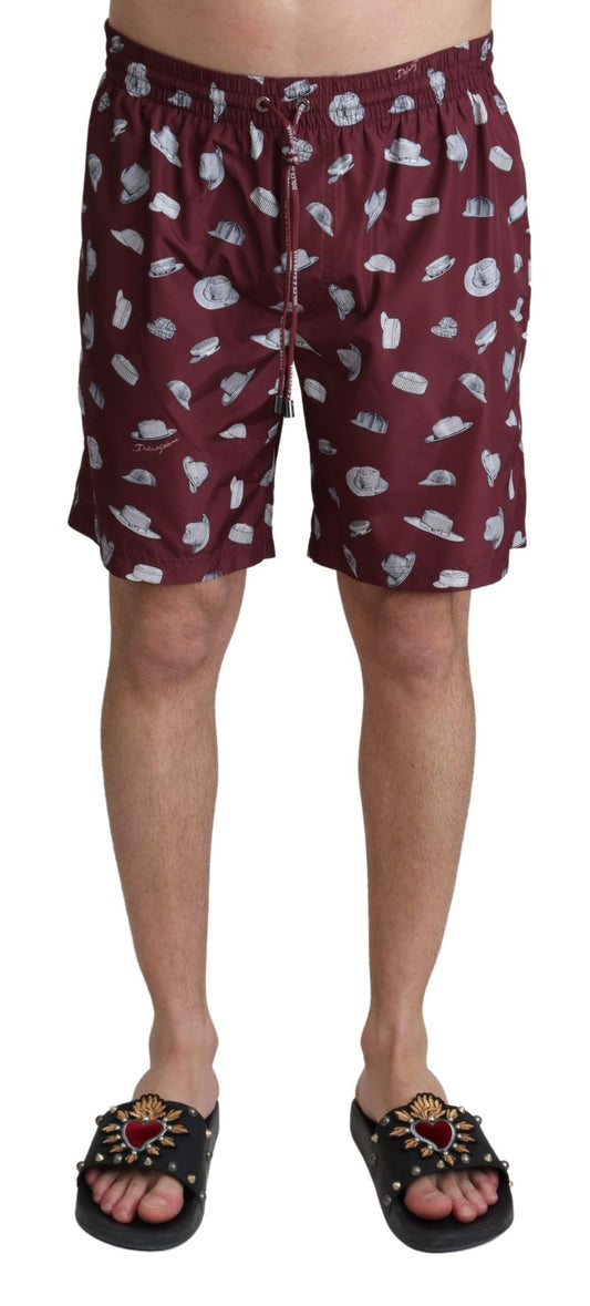 Dolce &amp; Gabbana - Élégant short de plage marron