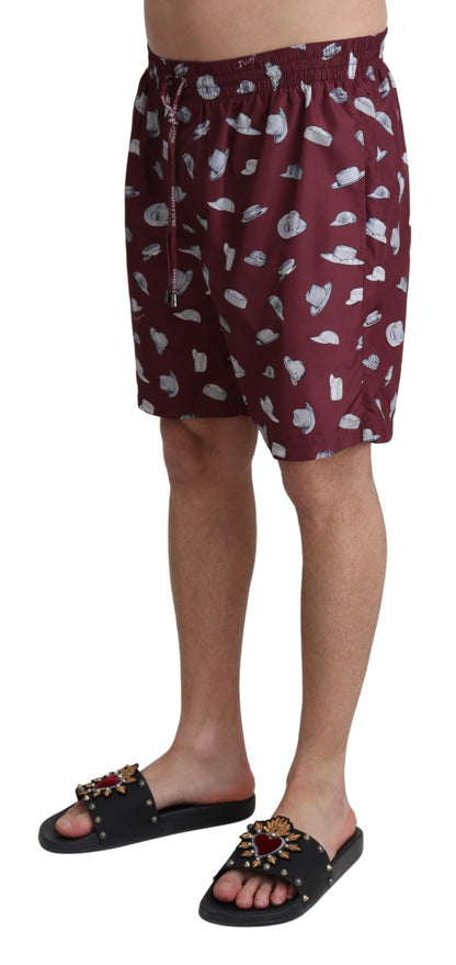Dolce &amp; Gabbana - Élégant short de plage marron