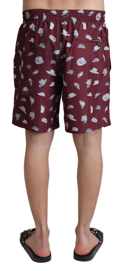 Dolce &amp; Gabbana - Élégant short de plage marron
