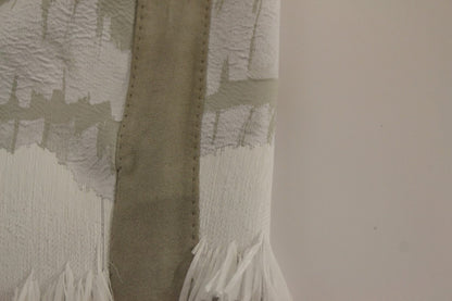 Jupe crayon élégante Arzu Kaprol dans les tons blancs et gris
