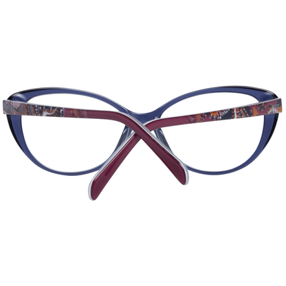 Emilio Pucci Chic Blue Full-Rim Designer Women's Eyewear by Emilio Pucci