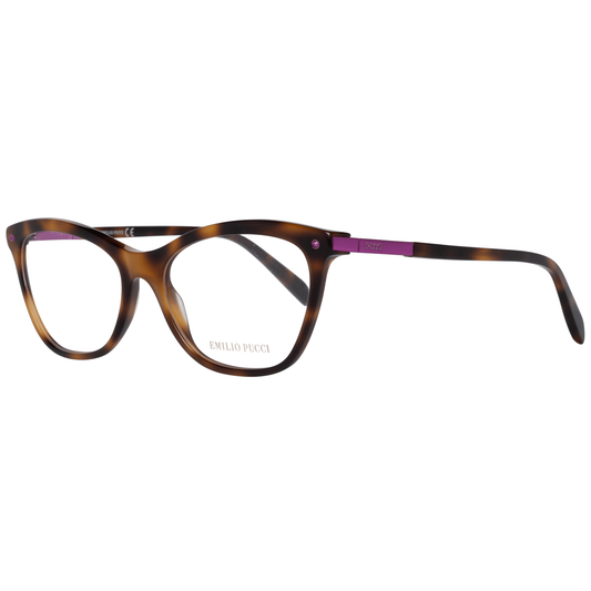 Montures de lunettes marron pour femme Emilio Pucci