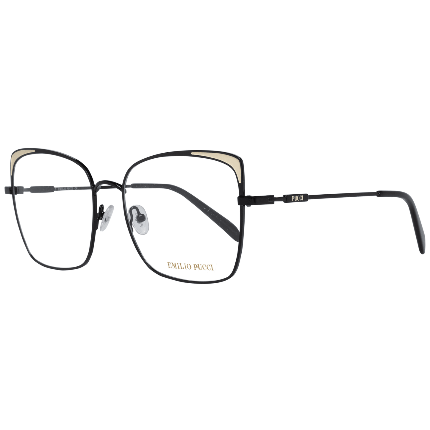 Montures optiques noires pour femmes Emilio Pucci