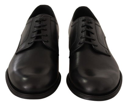 Chaussures derby noires élégantes Dolce &amp; Gabbana