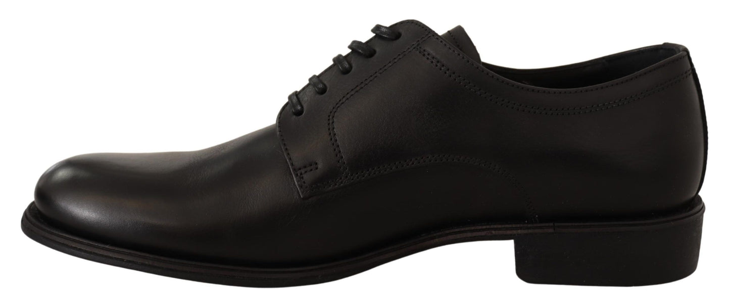Chaussures derby noires élégantes Dolce &amp; Gabbana