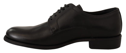 Chaussures derby noires élégantes Dolce &amp; Gabbana