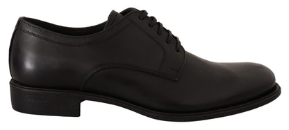 Chaussures derby noires élégantes Dolce &amp; Gabbana