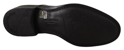 Chaussures derby noires élégantes Dolce &amp; Gabbana