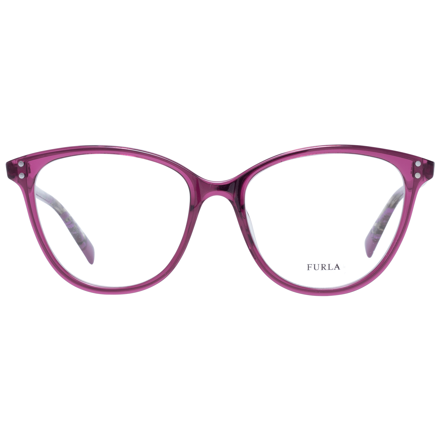 Furla Elegant Cat Eye Purple Eyeglasses for Women by Furla
