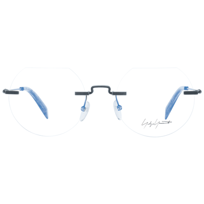Montures optiques grises pour homme Yohji Yamamoto