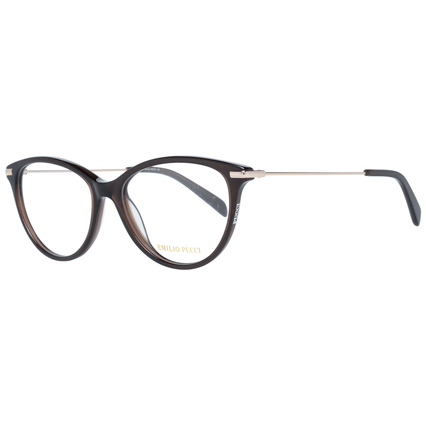Montures de lunettes marron pour femme Emilio Pucci