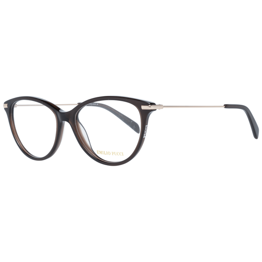 Montures de lunettes marron pour femme Emilio Pucci