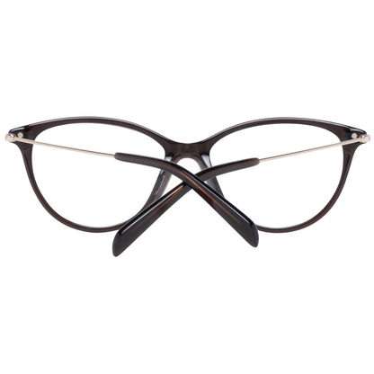 Montures de lunettes marron pour femme Emilio Pucci