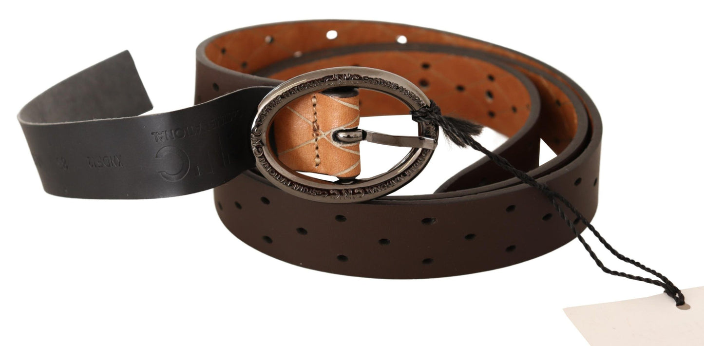 L'élégance nationale redéfinie : ceinture marron chic