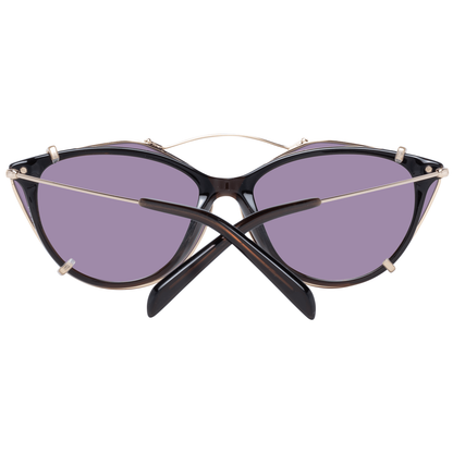 Montures de lunettes marron pour femme Emilio Pucci