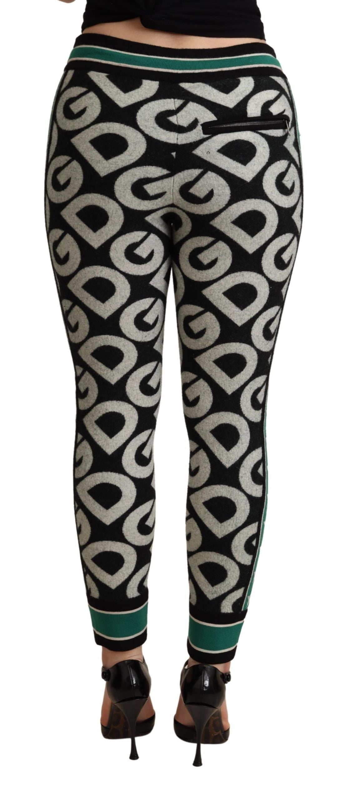 Dolce & Gabbana Multicolor DG Mania Joggers Sweatpants by Dolce & Gabbana