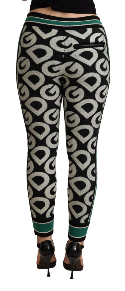 Dolce & Gabbana Multicolor DG Mania Joggers Sweatpants by Dolce & Gabbana