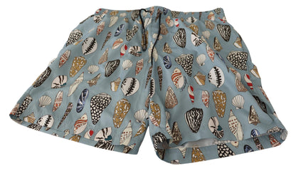 Maillot de bain élégant à imprimé coquillage Dolce &amp; Gabbana
