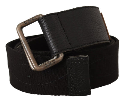 Ceinture élégante en mélange de coton et de cuir pour costume national