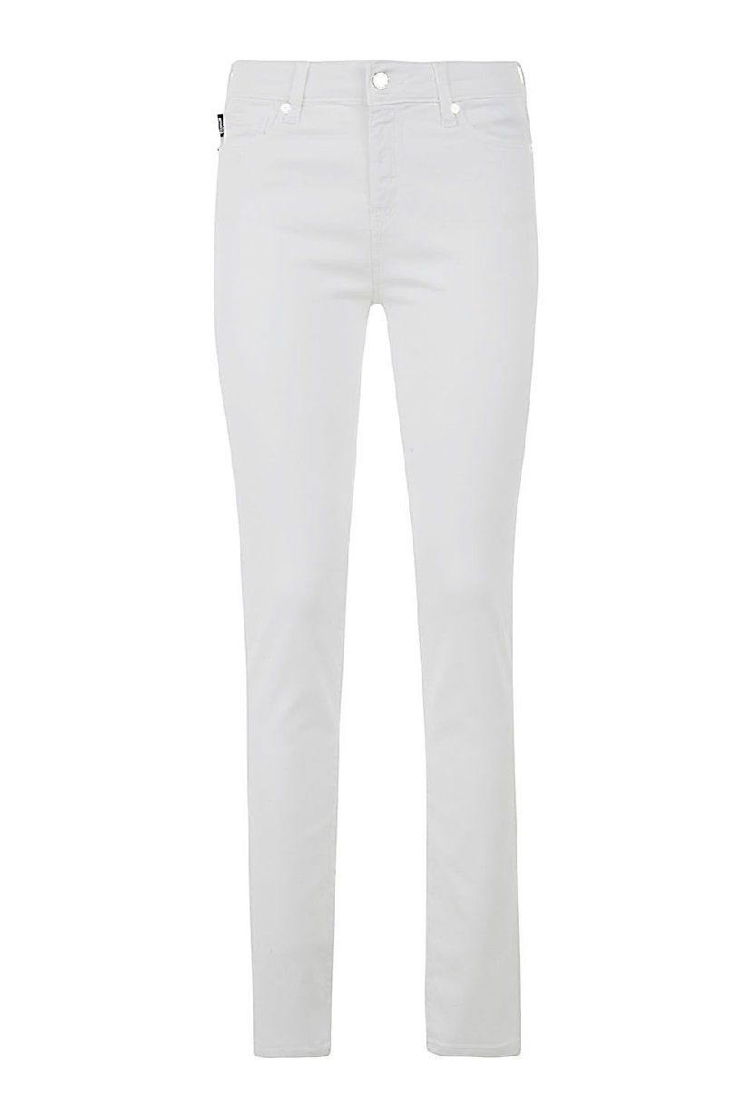 Love Moschino White Cotton Women's Jeans by Love Moschino