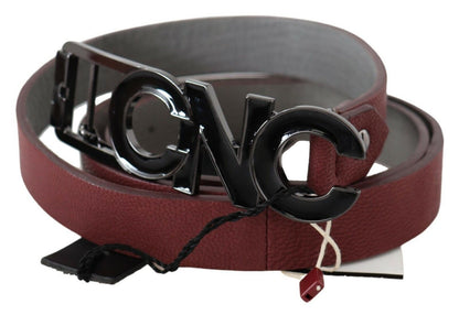 Ceinture élégante en cuir marron pour costume national