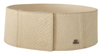 Ceinture élégante blanc cassé GF Ferre