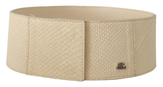 Ceinture élégante blanc cassé GF Ferre