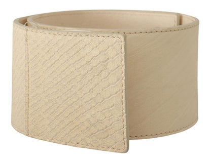 Ceinture élégante blanc cassé GF Ferre