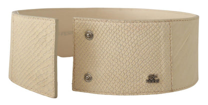 Ceinture élégante blanc cassé GF Ferre