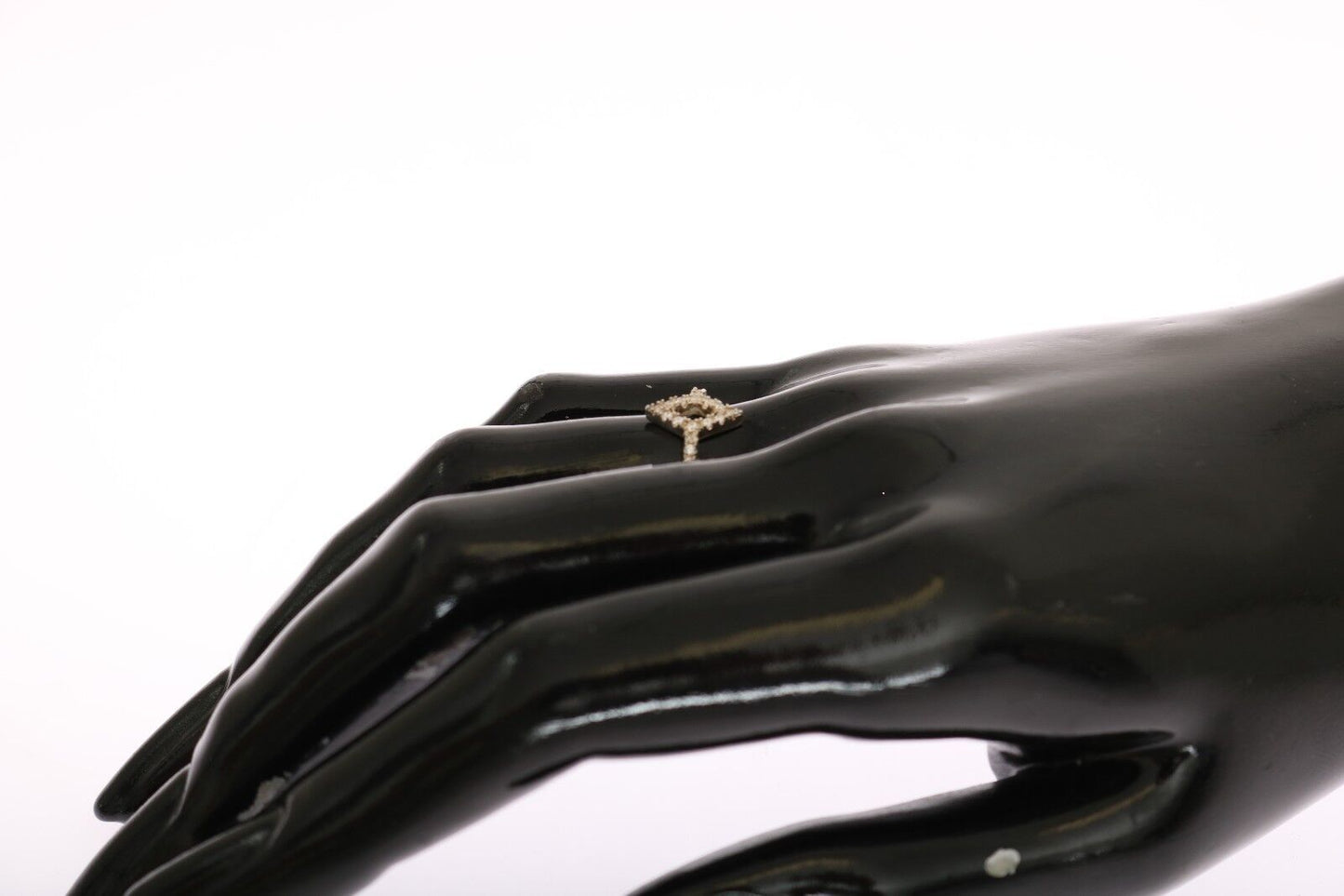 Bague élégante Nialaya en argent sertie de cristaux CZ
