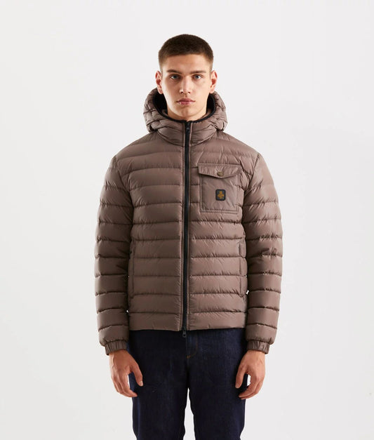 Veste en nylon beige Refrigiwear pour homme
