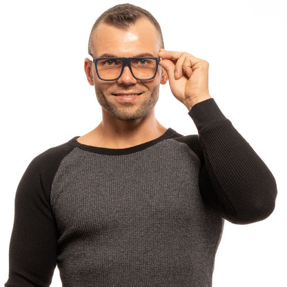 Montures optiques bleues pour hommes Yohji Yamamoto