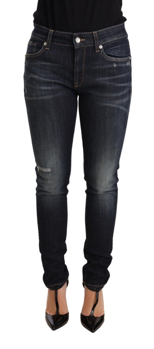Dolce & Gabbana Blue Wash Slim Skinny Denim Cotton Stretch Jeans by Dolce & Gabbana