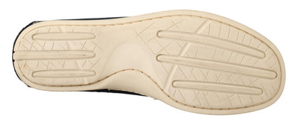 Mocassins Pollini Chic en daim bleu pour homme
