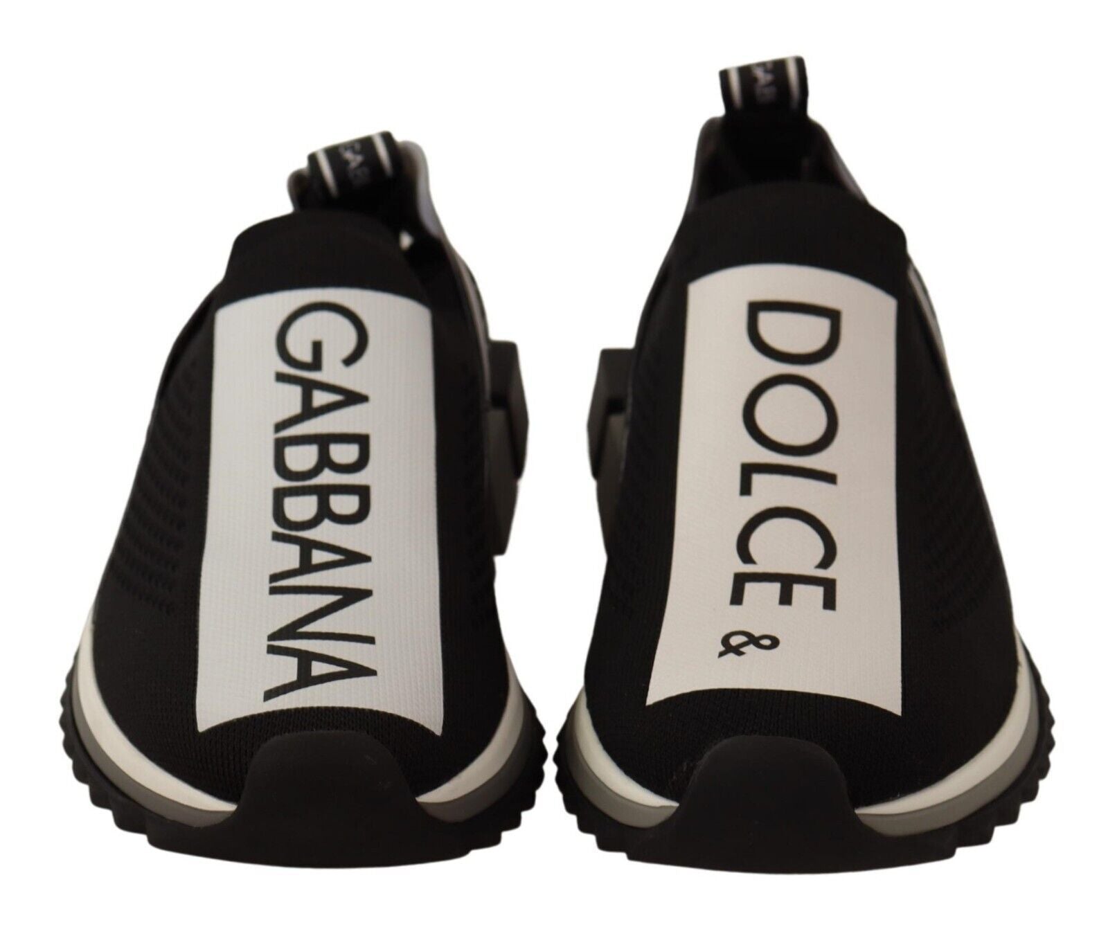 Dolce & Gabbana Chic Monochrome Sorrento Slip-On Sneakers