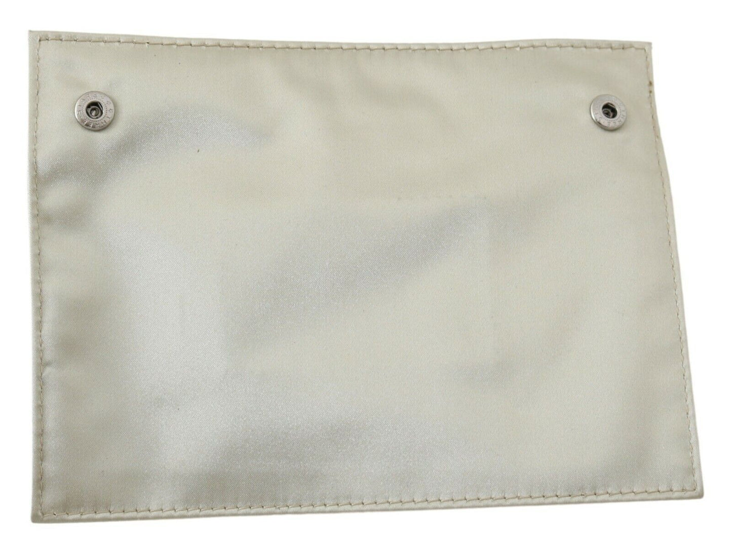 Portefeuille élégant en tissu blanc WAYFARER