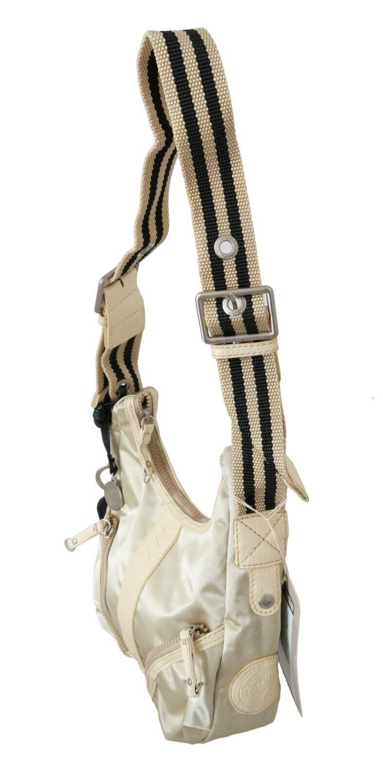 WAYFARER White Shoulder Crossbody Sling Fabric Purse by WAYFARER