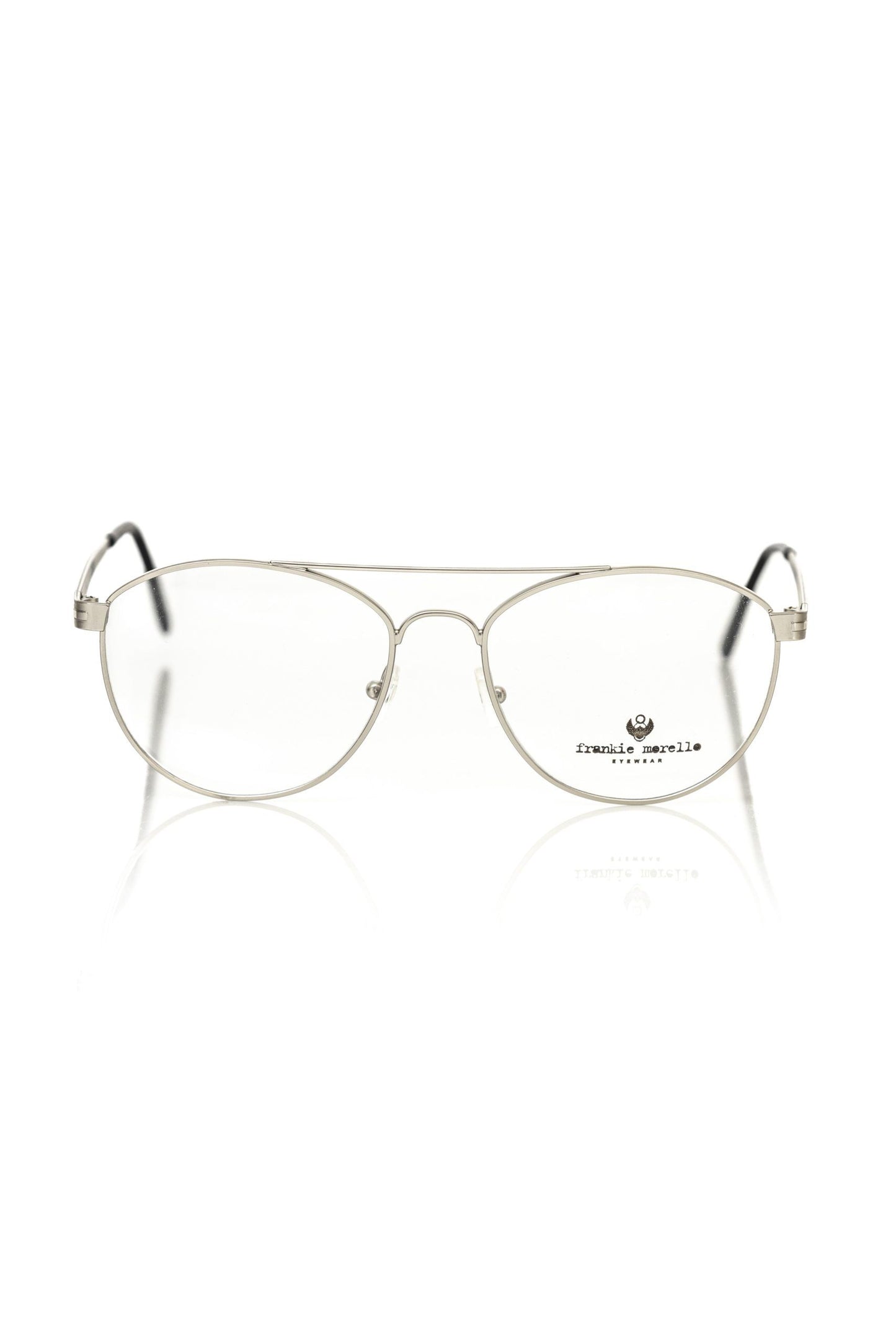 Frankie Morello Aviator Silver Metallic Frame Unisex