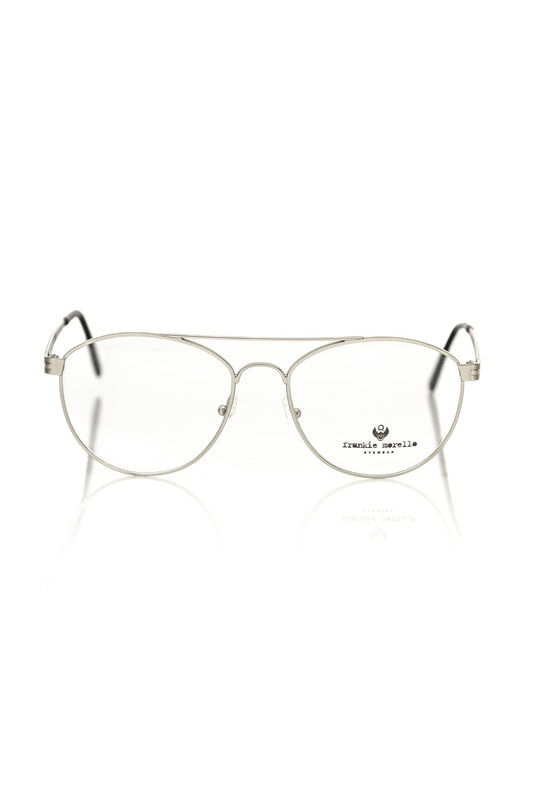 Frankie Morello Aviator Silver Metallic Frame Unisex