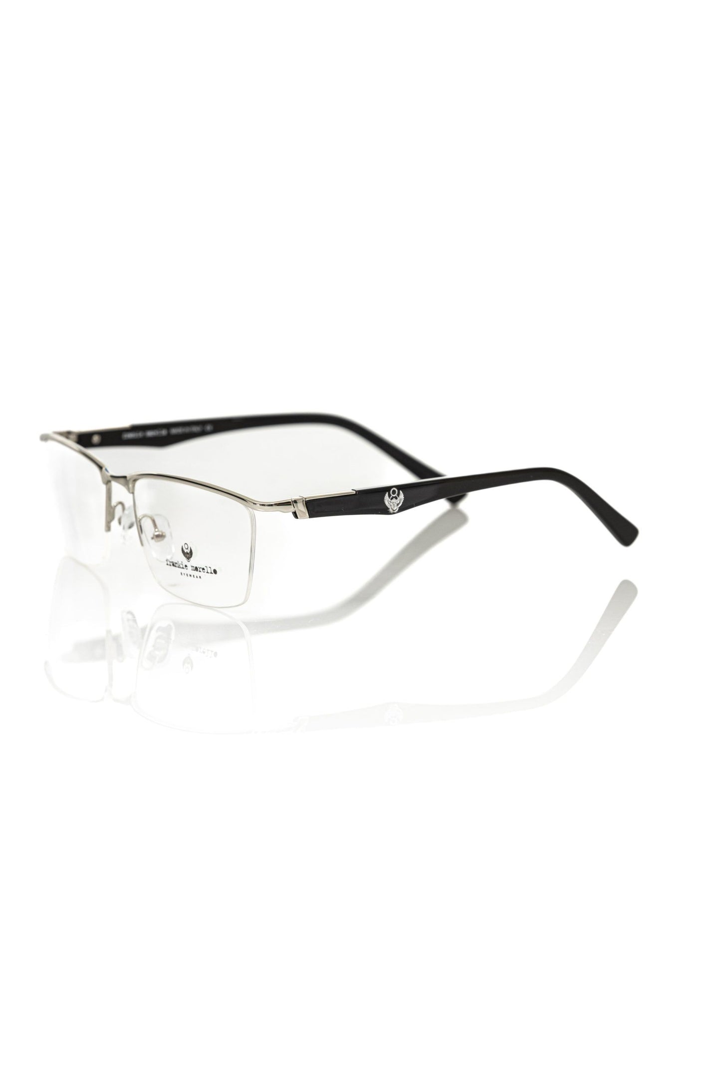 Frankie Morello Clubmaster Metallic Unisex Frame - Black