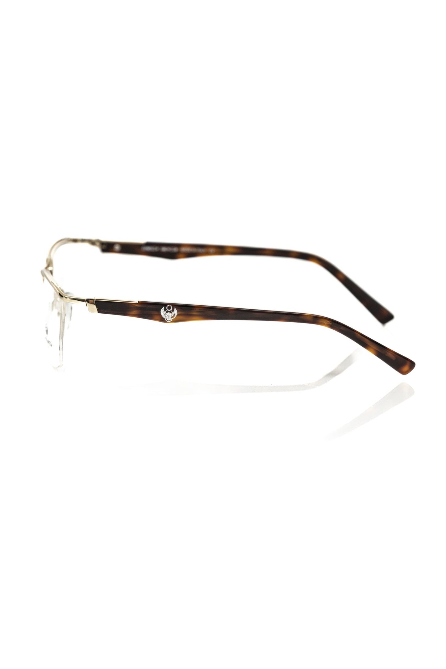 Frankie Morello Clubmaster Gold Metallic Frame - Gold
