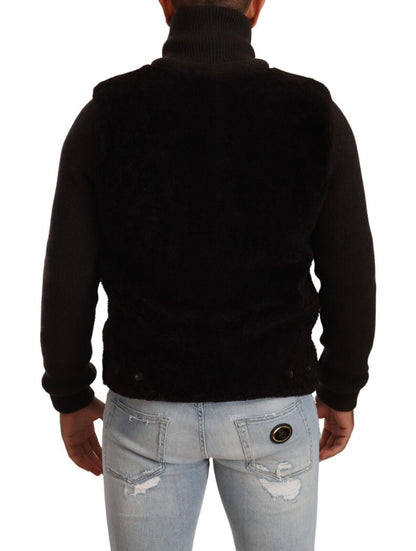 Dolce &amp; Gabbana Élégant blouson aviateur en cuir