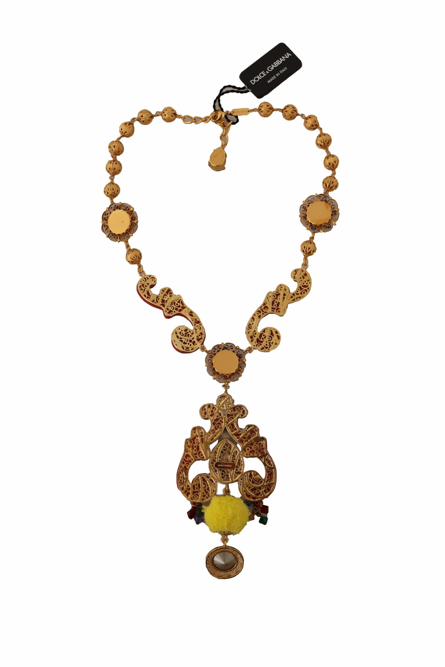 Collier Dolce &amp; Gabbana en cristal multicolore