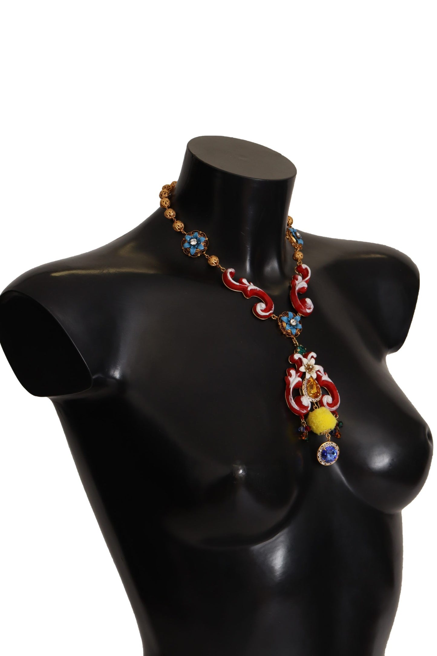 Collier Dolce &amp; Gabbana en cristal multicolore