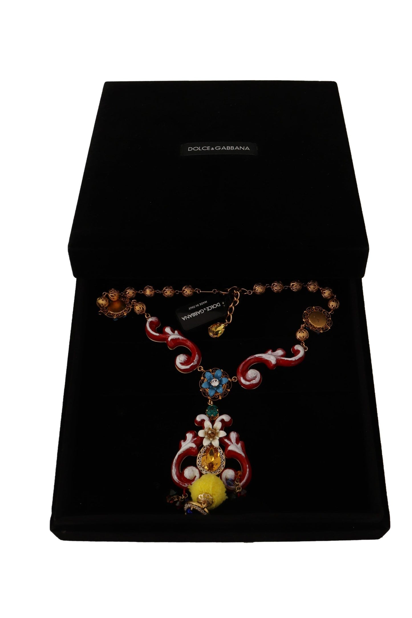 Collier Dolce &amp; Gabbana en cristal multicolore