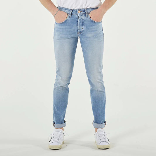 Jean Don The Fuller bleu clair en coton pour homme
